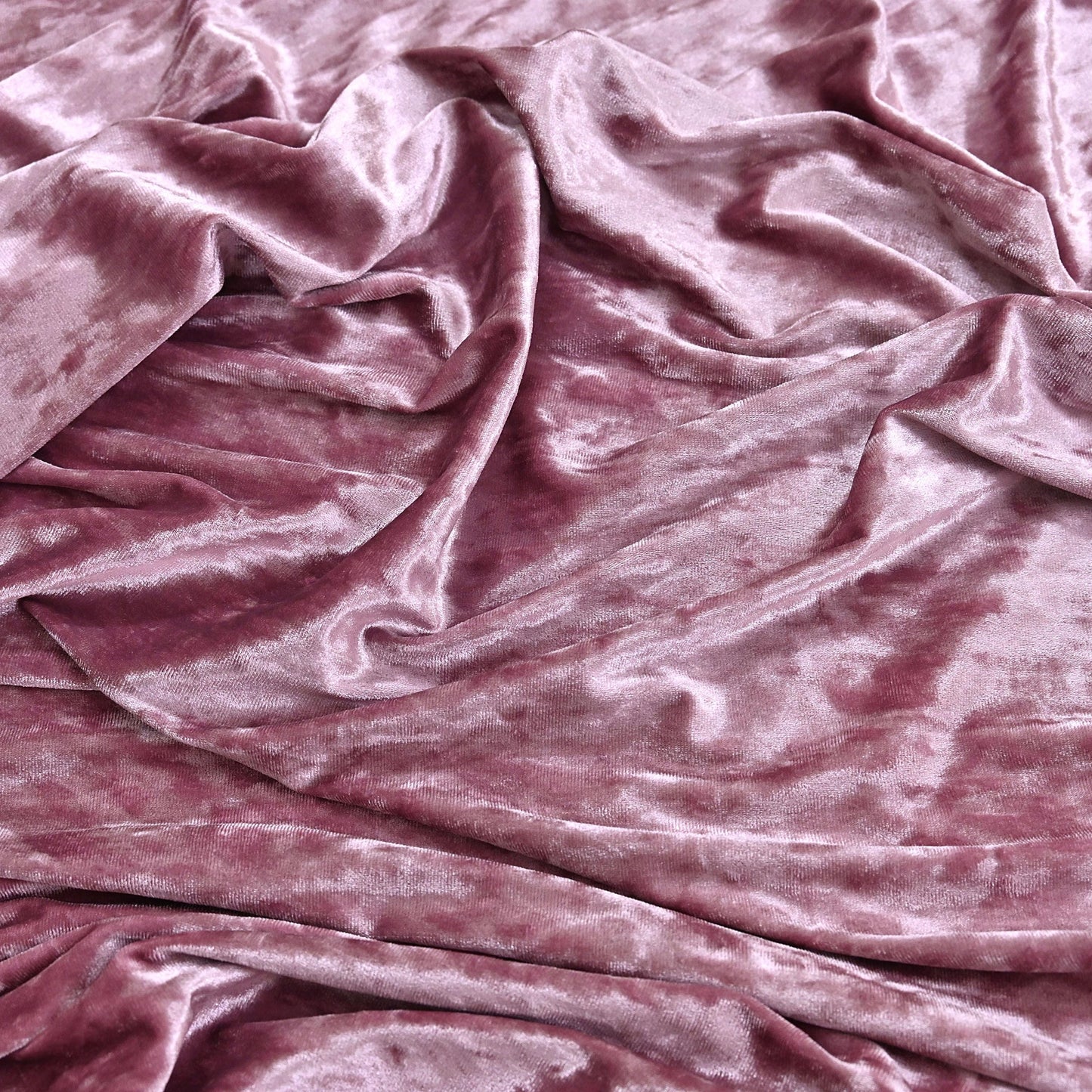 Indian New Pink Velvet solid Design Fabric Crafting Quilting Dress making Crafting soft