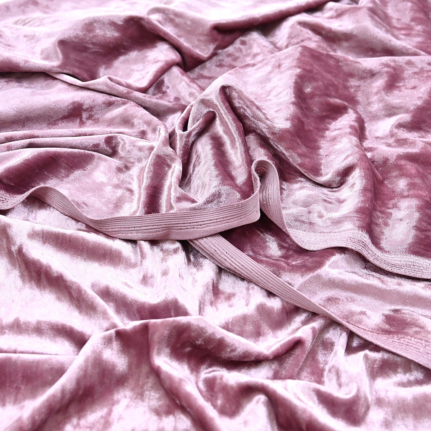 Indian New Pink Velvet solid Design Fabric Crafting Quilting Dress making Crafting soft