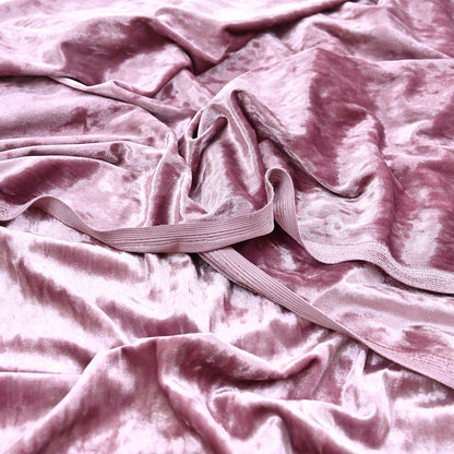 Indian New Pink Velvet solid Design Fabric Crafting Quilting Dress making Crafting soft