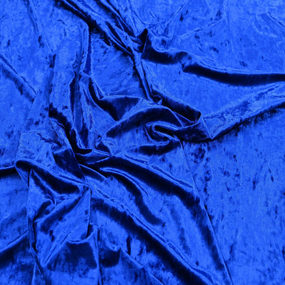 Indian New Royal Blue Velvet solid Design Fabric Crafting Quilting Dress making Crafting soft