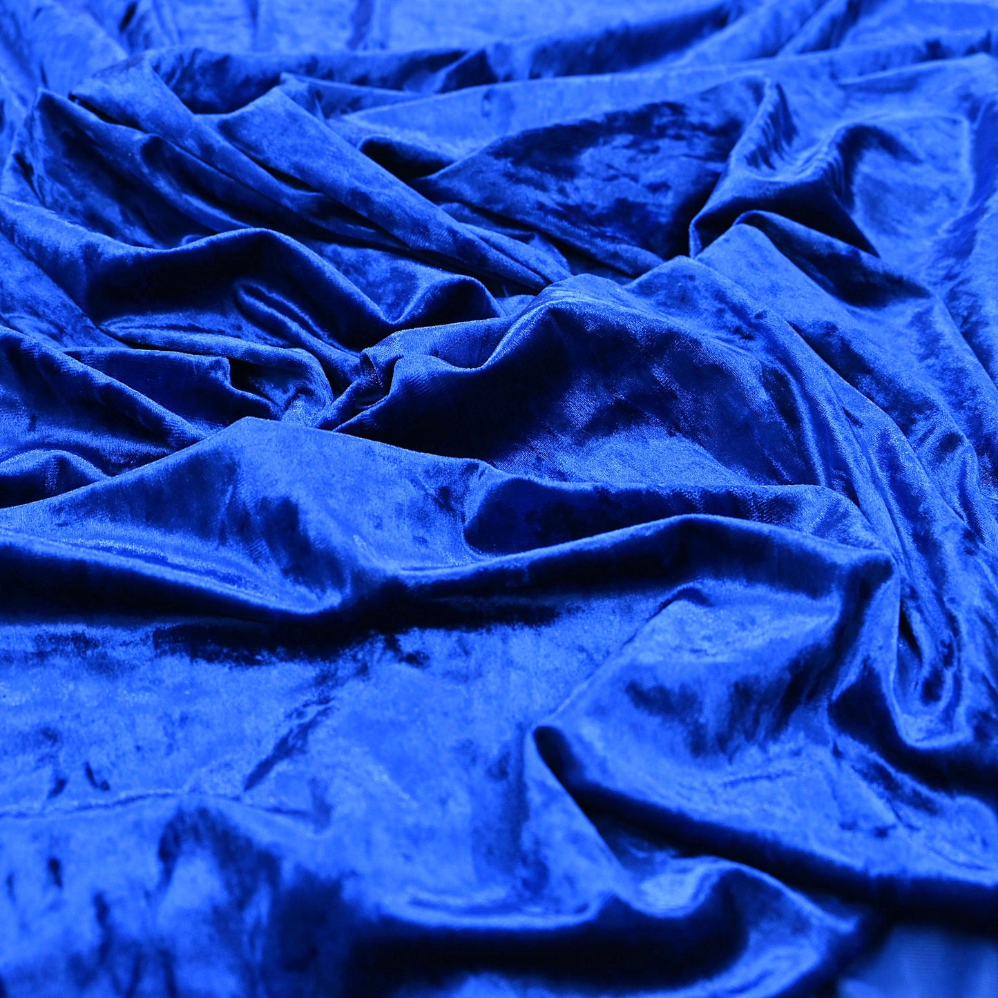 Indian New Royal Blue Velvet solid Design Fabric Crafting Quilting Dress making Crafting soft