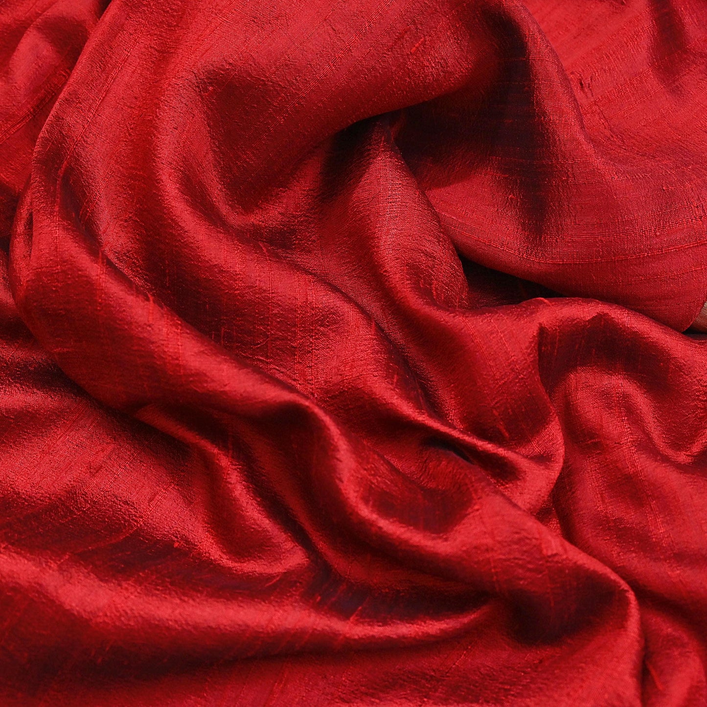 Indian Vintage Sari Red woven Sari Pure chanderi Silk Saree Craft Fabric 5Yd Floral Soft Zari Dress making For Crafting Quilting