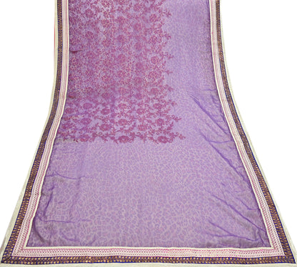 Indian New Sari White & Pink Net/Mesh Hand Embroidered Designer Sabyasachi Sarees 5yd Ethnic Zardozi/Dabka Zari With Blouse Fabric