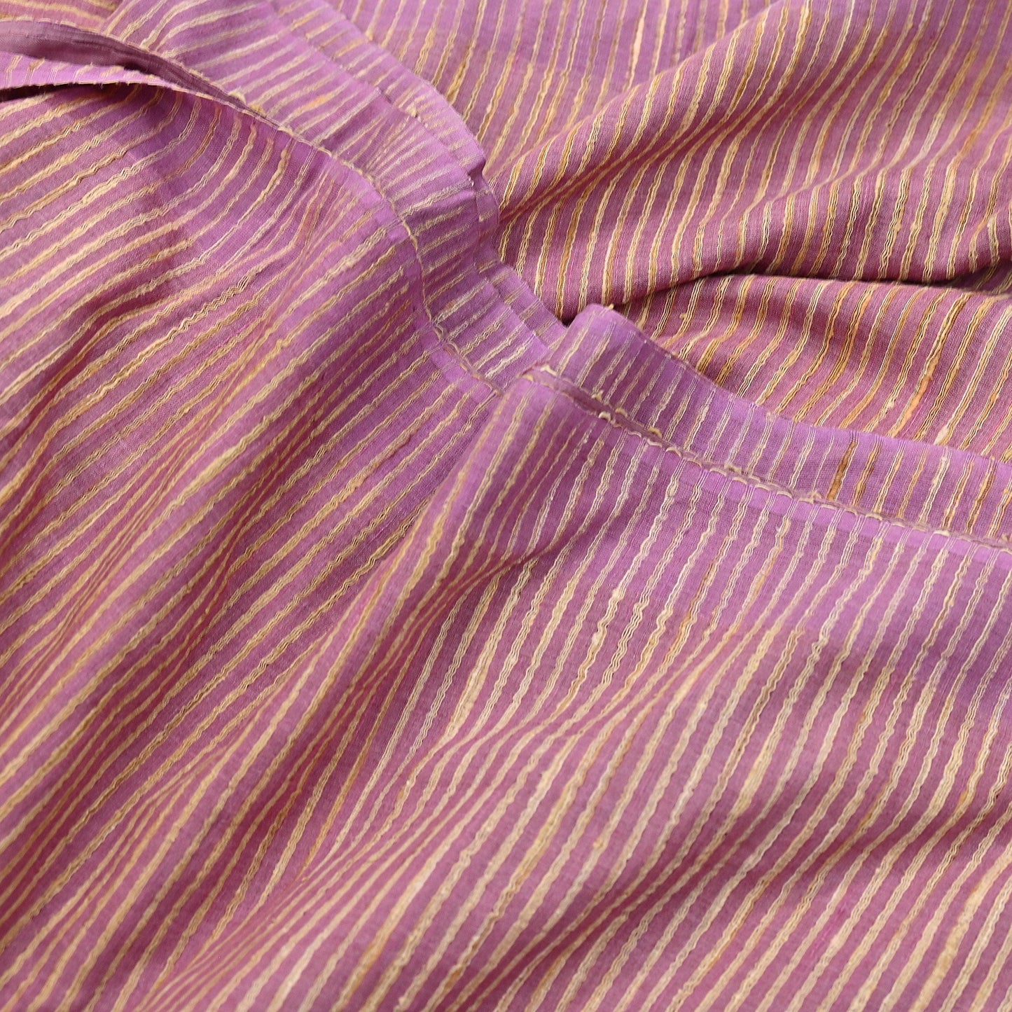 Indian Vintage Heavy Sari Pink Pure Khadi Silk Handloom Saree Craft Fabric 5yd Ethnic Wear Dress making For Crafting Quilting