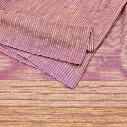 Indian Vintage Heavy Sari Pink Pure Khadi Silk Handloom Saree Craft Fabric 5yd Ethnic Wear Dress making For Crafting Quilting
