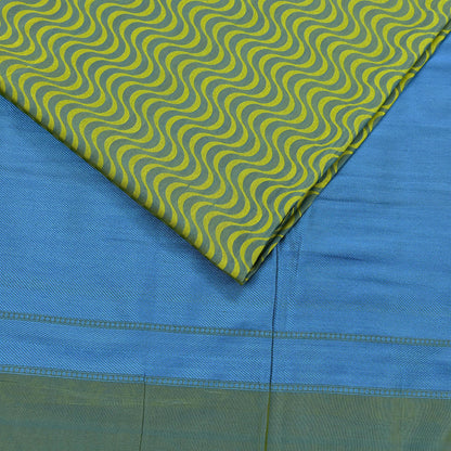 Indian Vintage Heavy Green & Blue Kanjivaram Saree 100% Pure Silk Zari 5Yd Floral Crafting Dress making Crafting Quilting Bollywood Saree