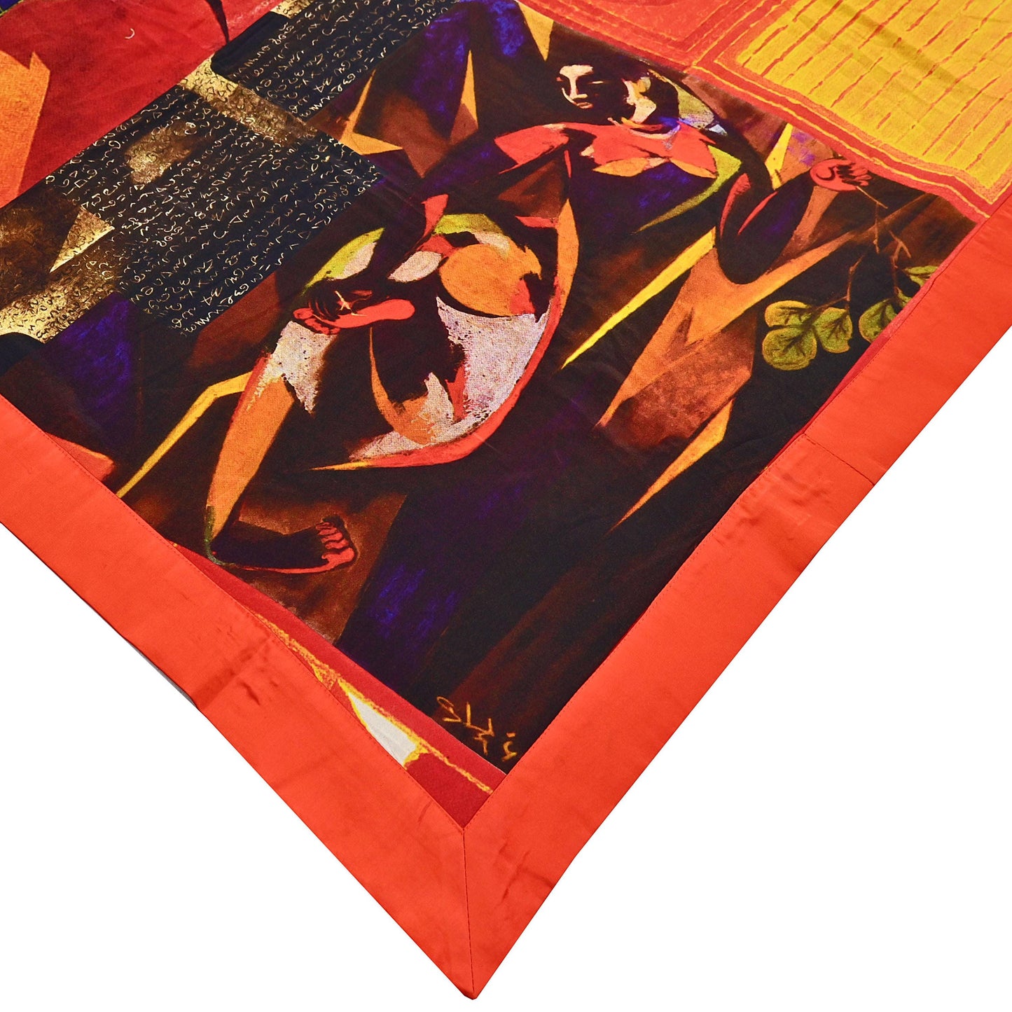 Indian Vintage Saree Multi Pure Silk Digital Printed Sari 6yd Sewing Floral Soft Craft Fabric Dress Making Crafting Quilting