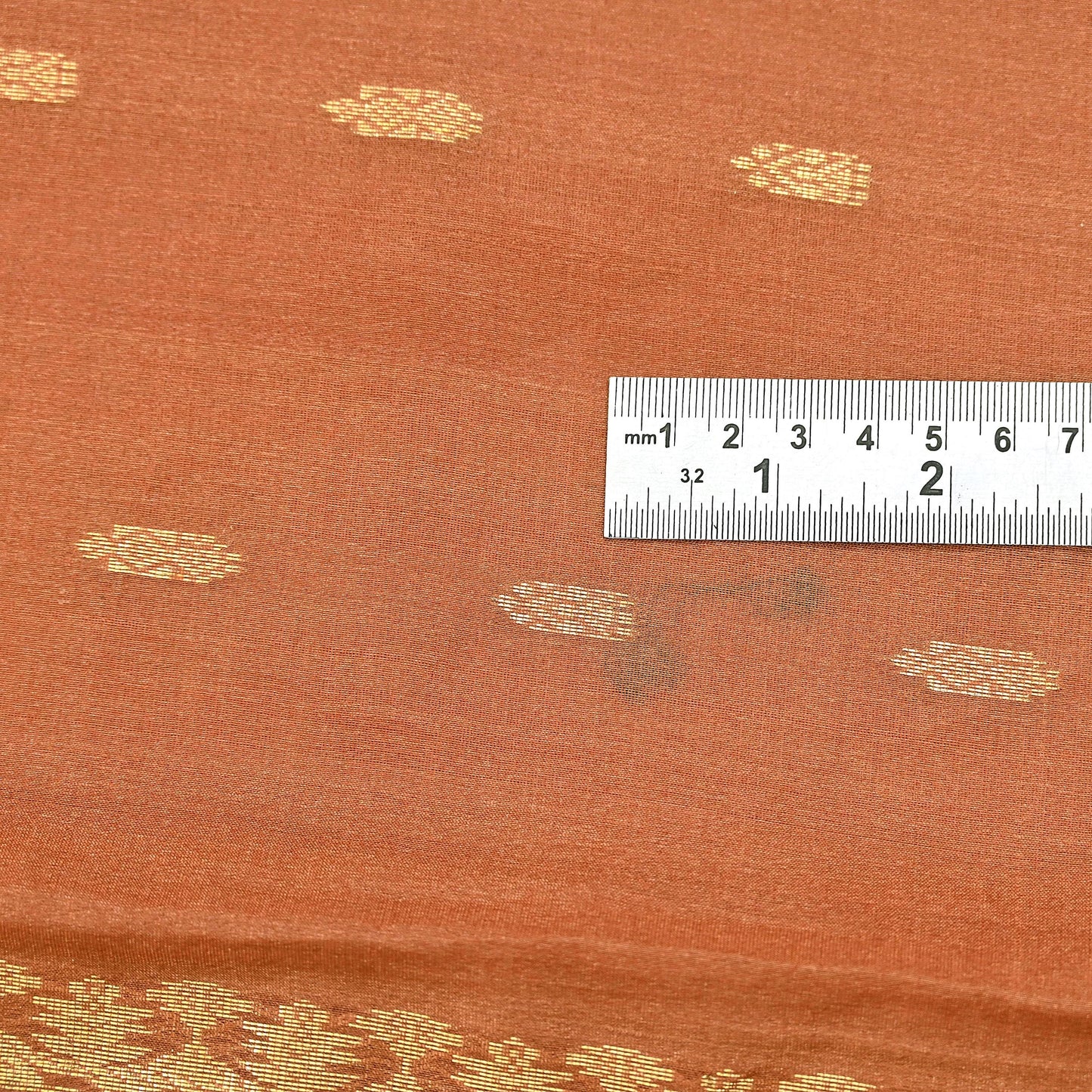 Indian Vintage Sari Rusty 100% Pure Silk Hand Woven Sarees Craft Fabric 5Yd Ethnic Sewing Dress making Crafting Quilting Upcycle