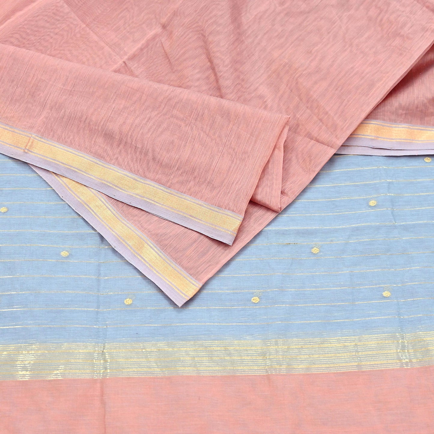 Indian Vintage Dupatta Long Stole Hand Woven Chanderi Scarves Veil Zari Soft Scarf Wrap Boho