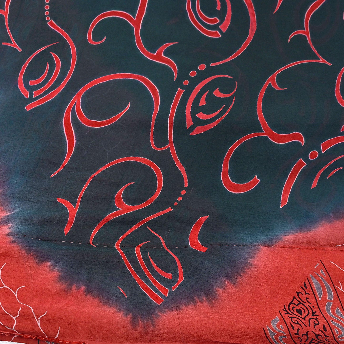 Indian Vintage Sari Pure Georgette Silk Printed Sarees 5Yd Craft Fabric Sewing Quilting Dress making Crafting Dress Designing