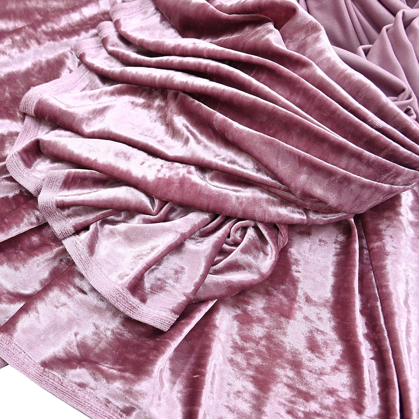 Indian New Pink Velvet solid Design Fabric Crafting Quilting Dress making Crafting soft