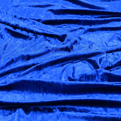 Indian New Royal Blue Velvet solid Design Fabric Crafting Quilting Dress making Crafting soft