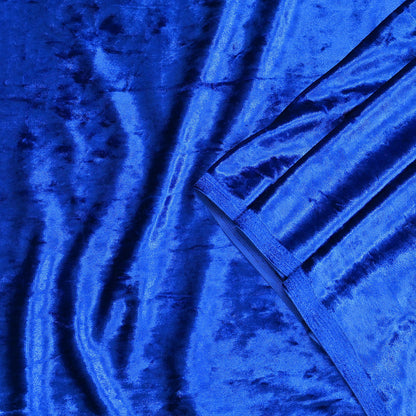 Indian New Royal Blue Velvet solid Design Fabric Crafting Quilting Dress making Crafting soft