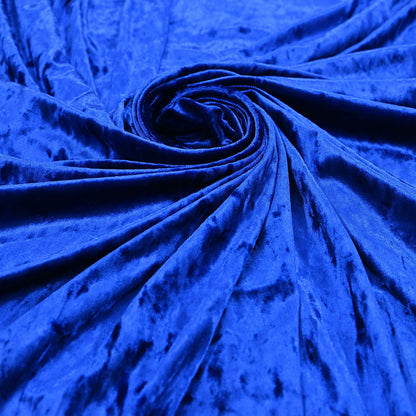 Indian New Royal Blue Velvet solid Design Fabric Crafting Quilting Dress making Crafting soft