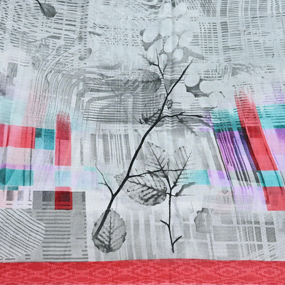 Indian Vintage Saree Printed 100% Pure Cotton Sari Craft Fabric 5Yd Soft Sewing Sarong Wrap Dress Making Quilting Crafting