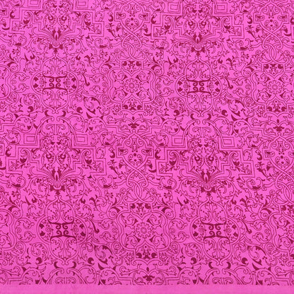 Indian Vintage Sari Pink 100% Pure Silk Printed Saree Craft Fabric 6yd Sewing Dress Making Soft Wrap Quilting Crafting Upcycle