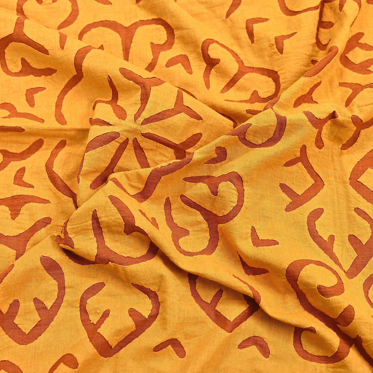 Indian Vintage saffron Dupatta Long Stole Embroidered Patches Pure Cotton Scarves Veil Soft Fringes