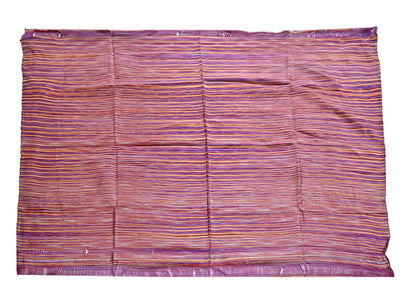 Indian Vintage Purple & Multi Heavy Saree Pure Satin Silk Woven Brocade Banarasi Sari Fabric Zari Ethnic 5Yd Bridal Wedding Banarasi sari