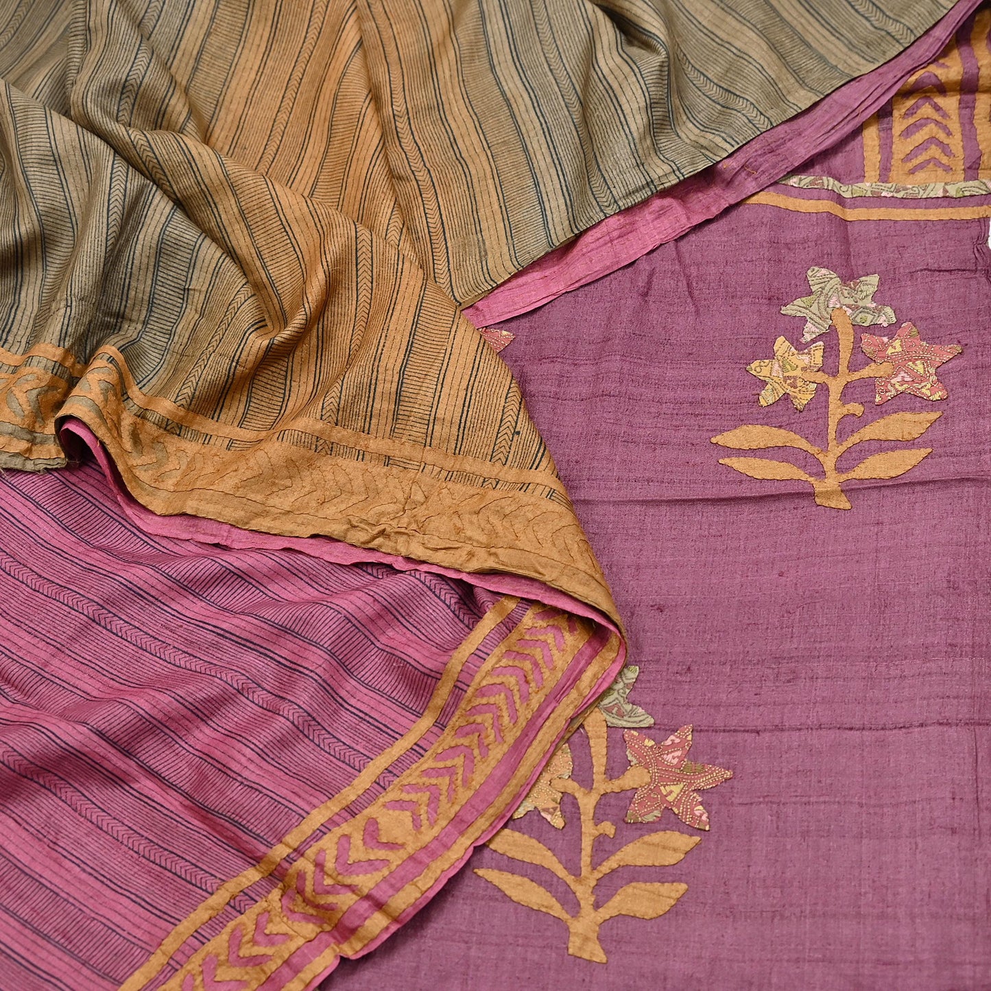 Indian Vintage Saree Maroon Pure Khadi Silk Handloom Hand Beaded Sari Fabric 6yard Ethnic Zari Dressmaking Crafting Upcycle Quilting