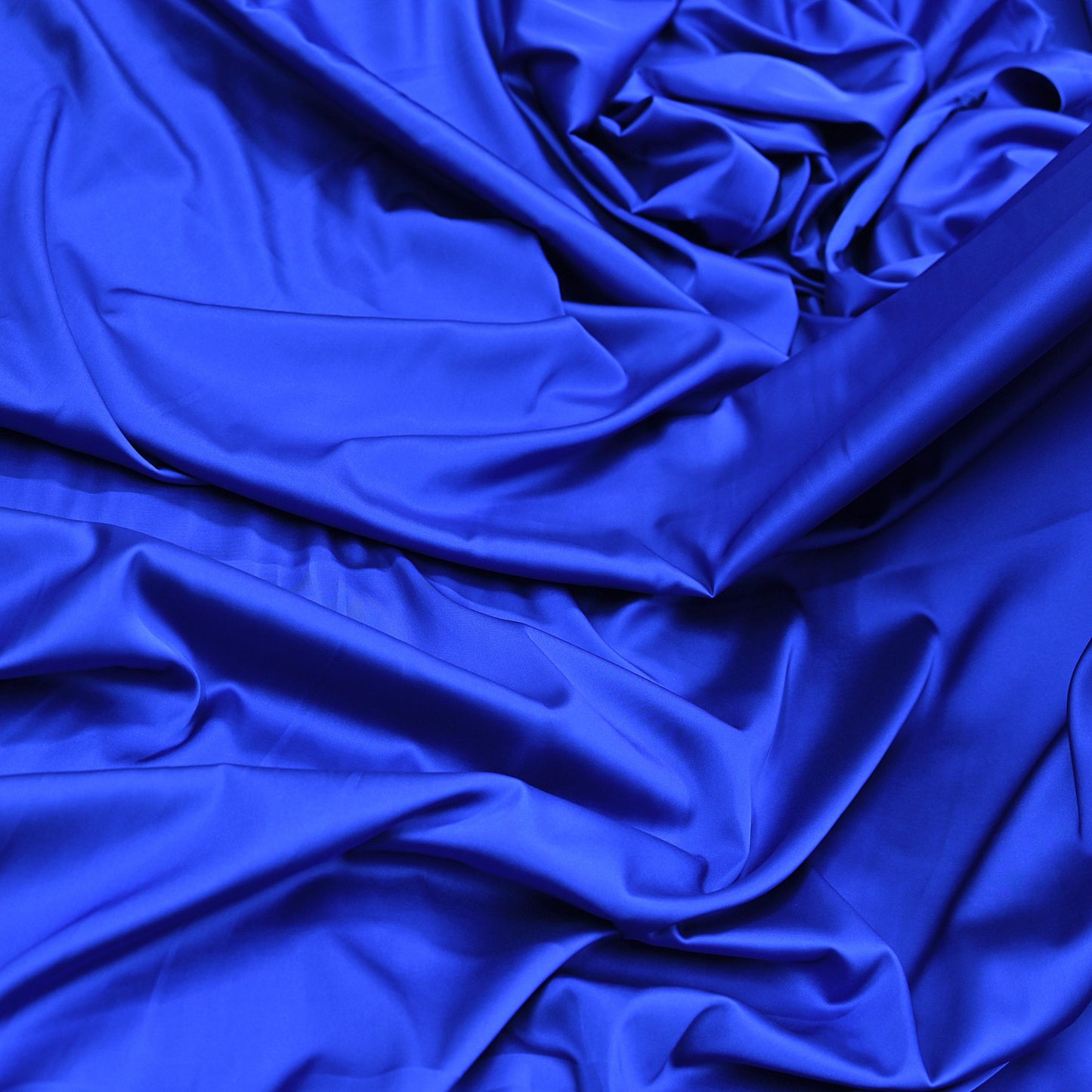 Indian New Royal Blue Satin solid Design Fabric Crafting Quilting Dress making Crafting soft 5yards