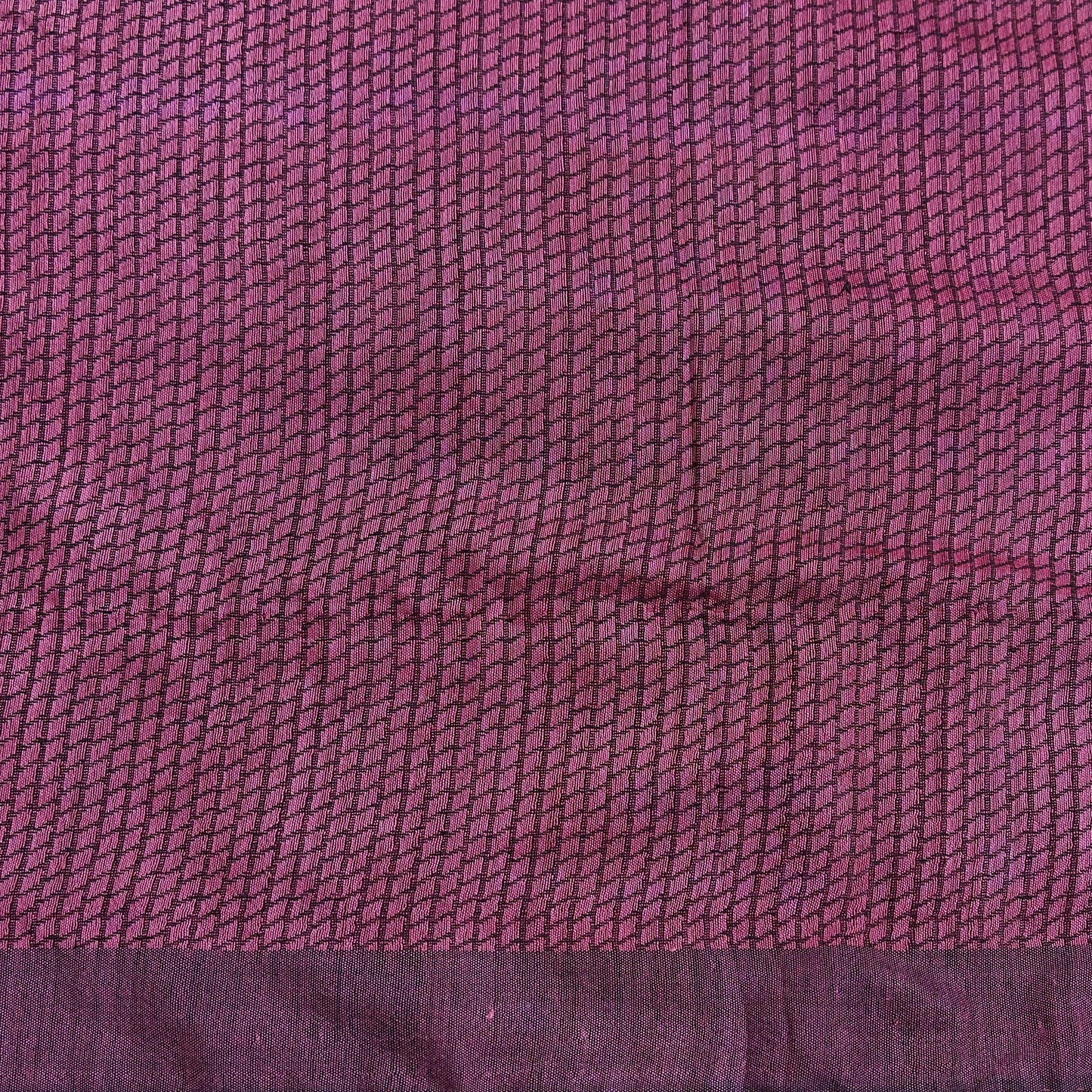 Indian Vintage Sari Pink Artificial Silk Hand Woven Saree Fabric 5yard Sewing Craft Dress Making Soft Floral Ethnic