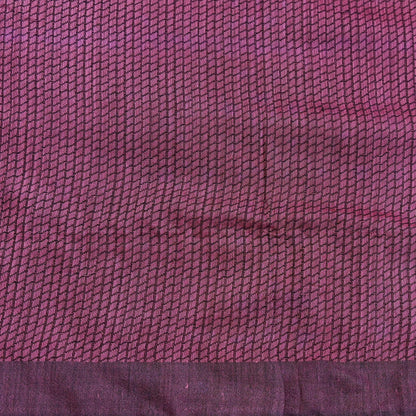 Indian Vintage Sari Pink Artificial Silk Hand Woven Saree Fabric 5yard Sewing Craft Dress Making Soft Floral Ethnic