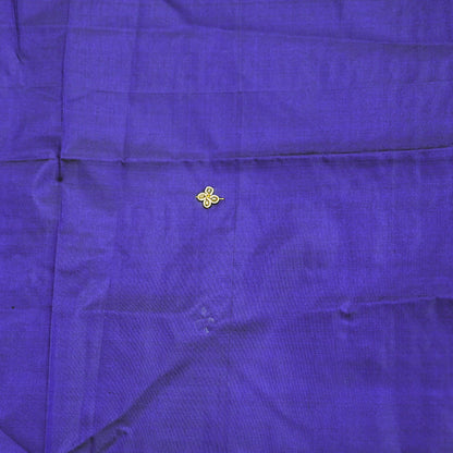 Indian Vintage Dupatta Purple Pure Silk Long Stole Hand Embroidered Scarves Floral Design Stole Veil Wrap Zardozi/ dabka