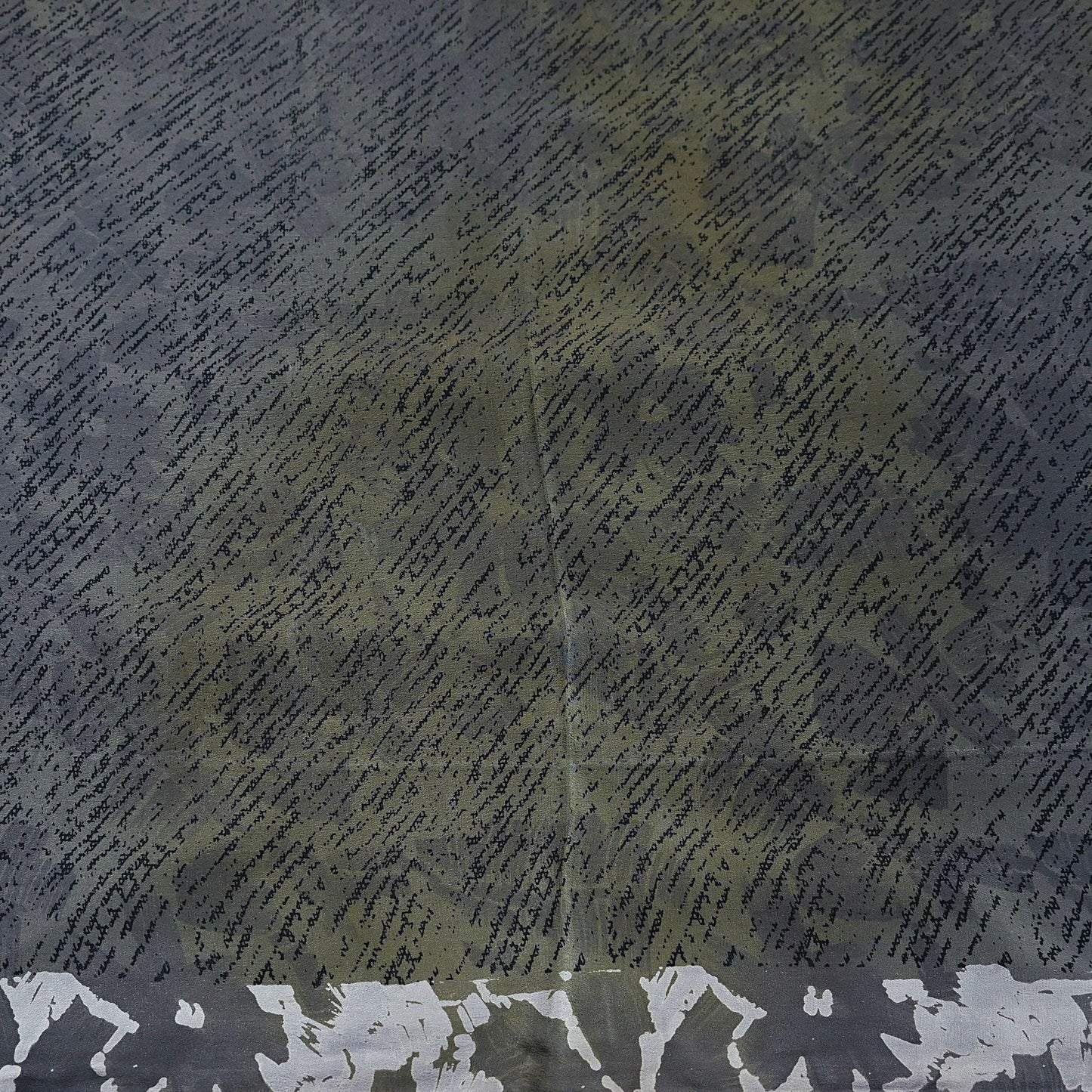 Indian Vintage Sari Pure Crepe Silk Printed Saree 5yard Sewing Quilting Floral Soft Craft Fabric Wrap