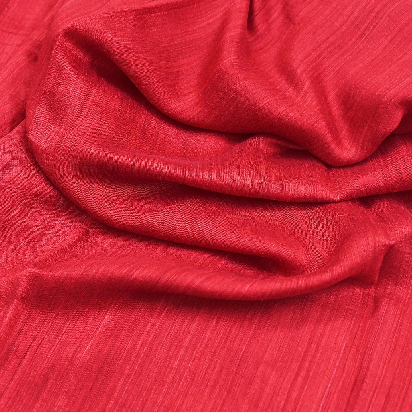 Indian Vintage Sari Red hand woven Sari Pure chanderi Silk Saree Craft Fabric 5Yd Floral Soft Zari Dress making For Crafting Quilting