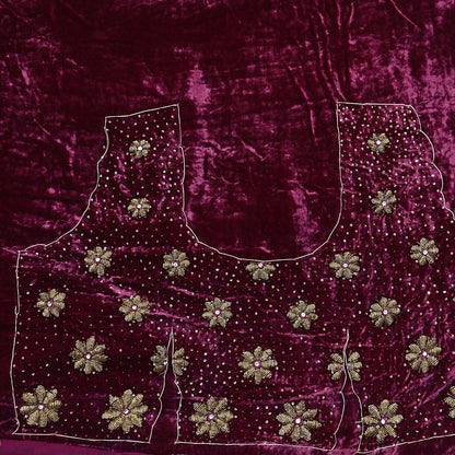 Indian Vintage Heavy Sari Pink Net/Georgette Silk Hand Embroidered Sarees Craft Fabric 6Yd Sewing Soft Wedding sarees With Blouse fabric