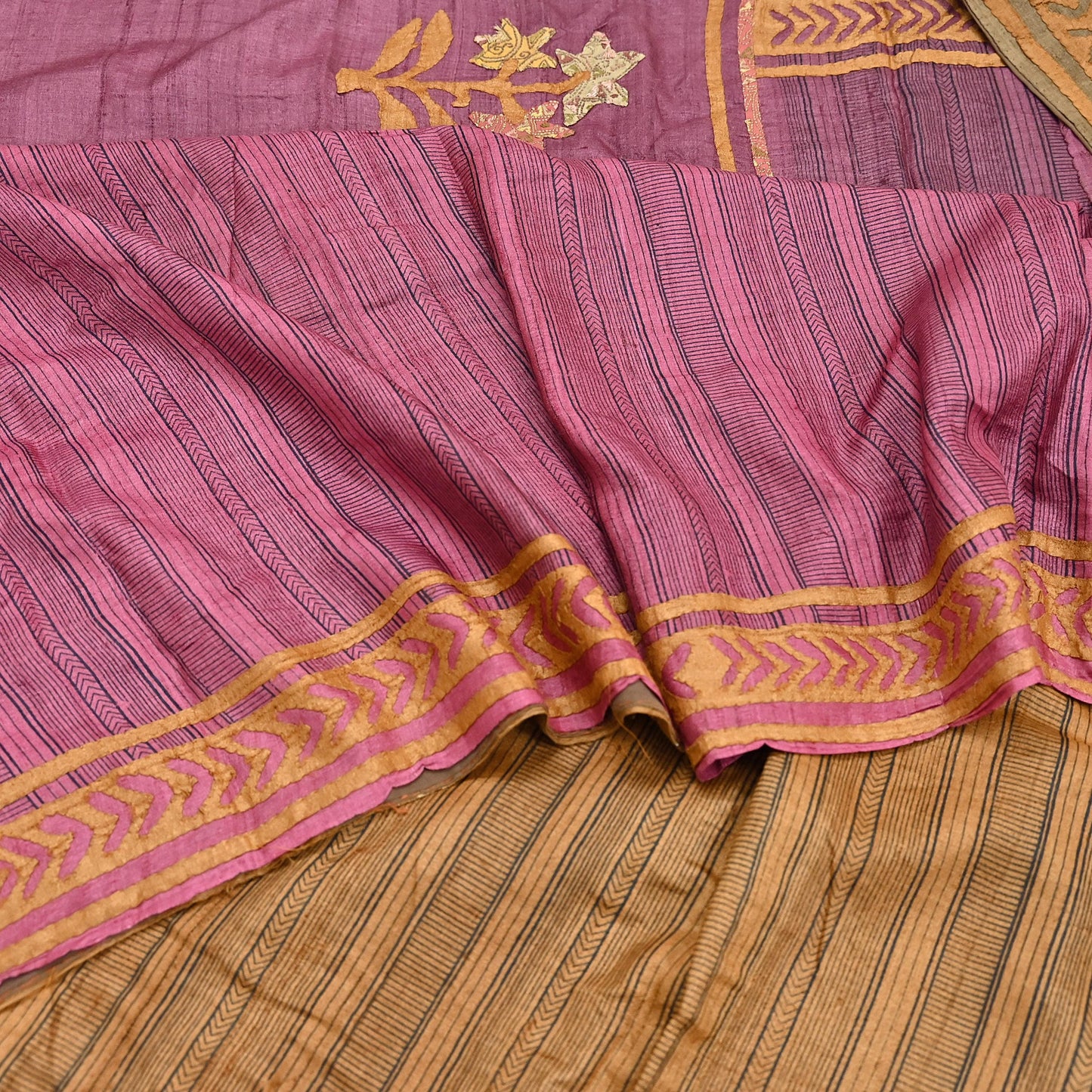 Indian Vintage Saree Maroon Pure Khadi Silk Handloom Hand Beaded Sari Fabric 6yard Ethnic Zari Dressmaking Crafting Upcycle Quilting