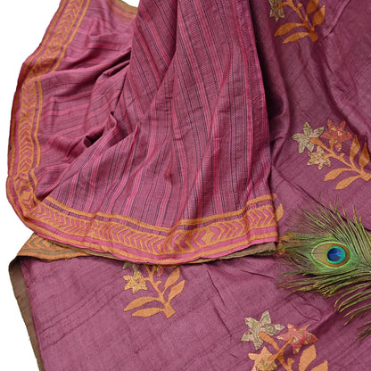 Indian Vintage Saree Maroon Pure Khadi Silk Handloom Hand Beaded Sari Fabric 6yard Ethnic Zari Dressmaking Crafting Upcycle Quilting