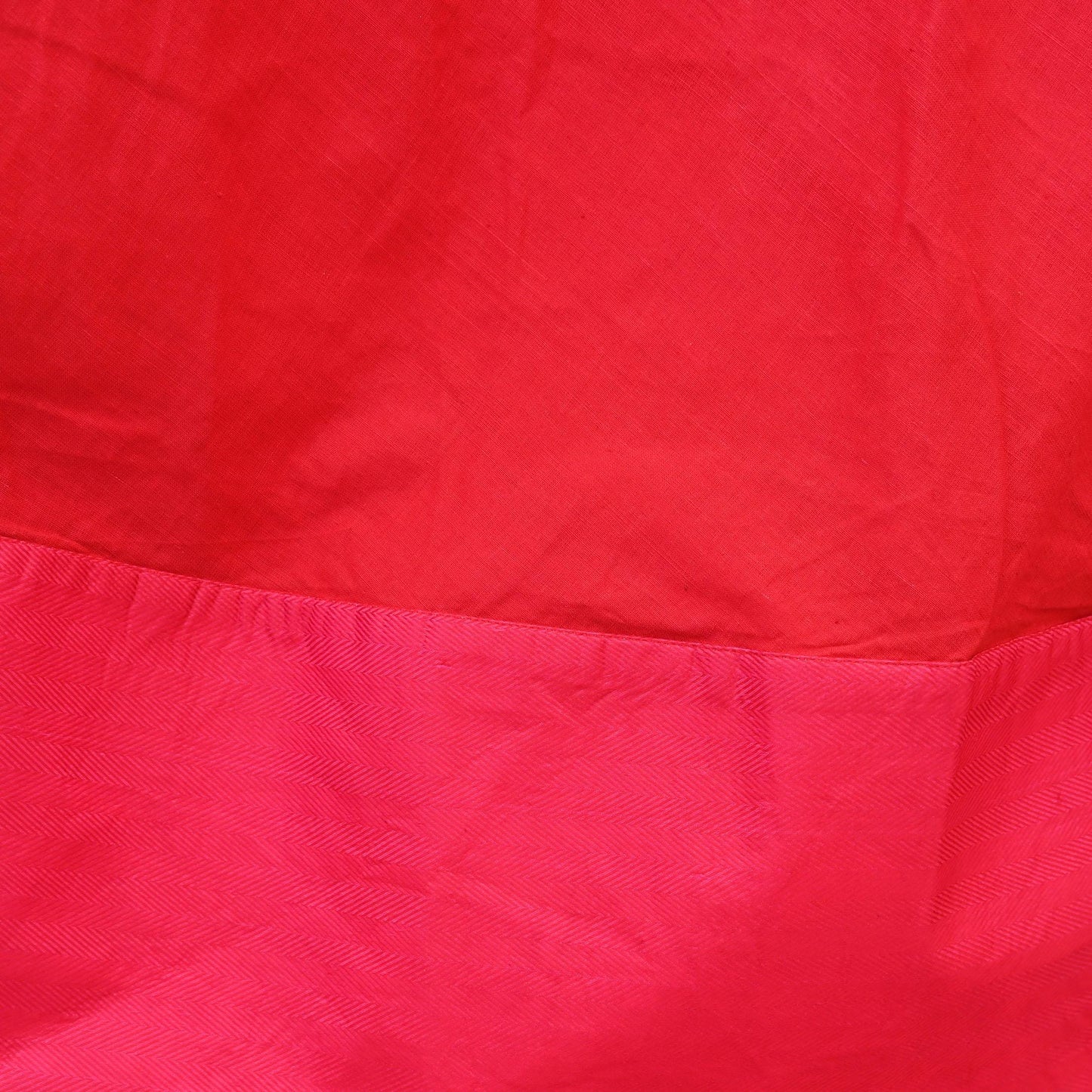 Indian Vintage Red Pure Cotton Lehenga/Skirt Hand woven Skirt Wedding Outfit Designer Anushree Readdy