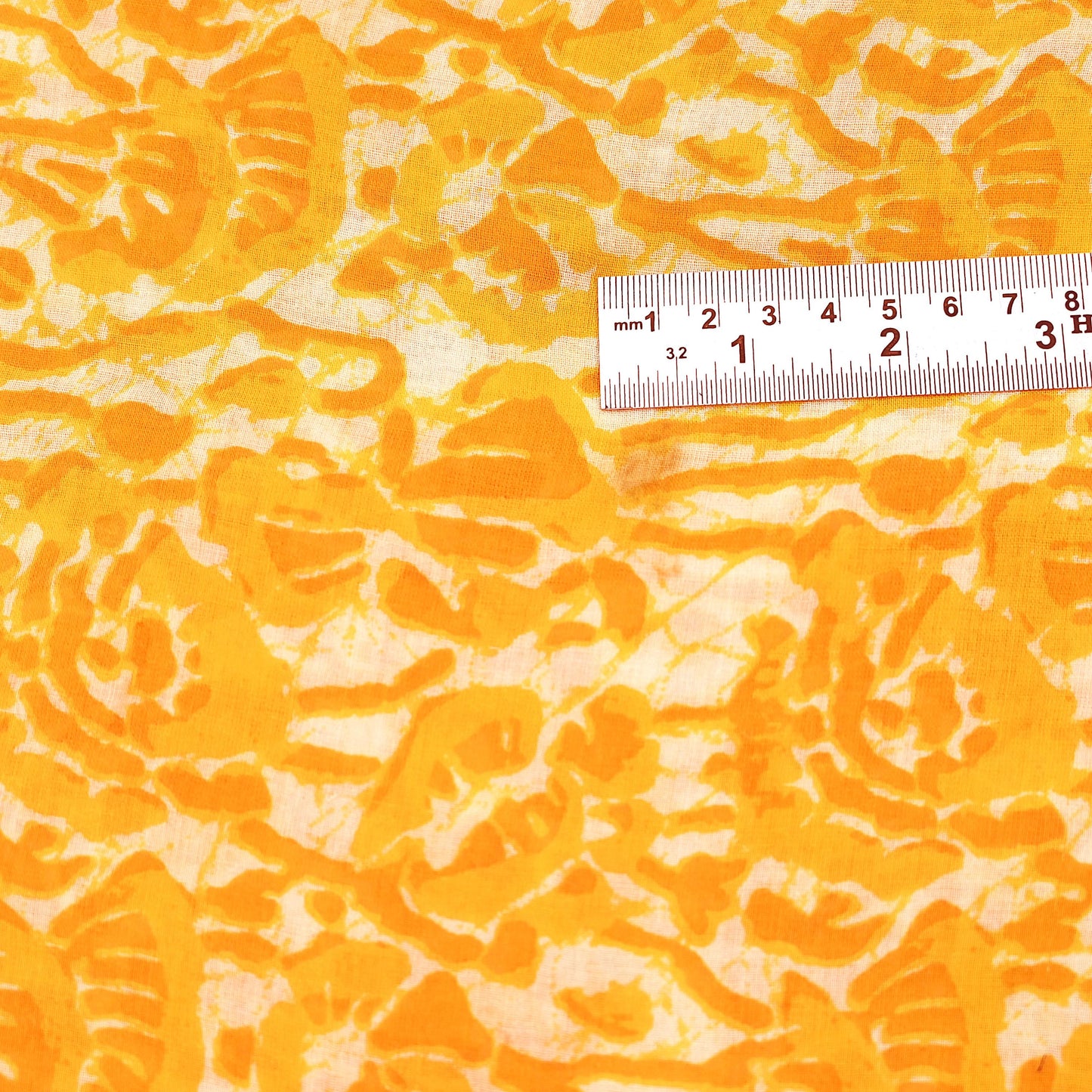 Indian Vintage Sari Yellow & white Batik Printed Pure Cotton Saree Craft Fabric 5Yd Sewing Soft Sarong Wrap Boho Dress Making Quilting