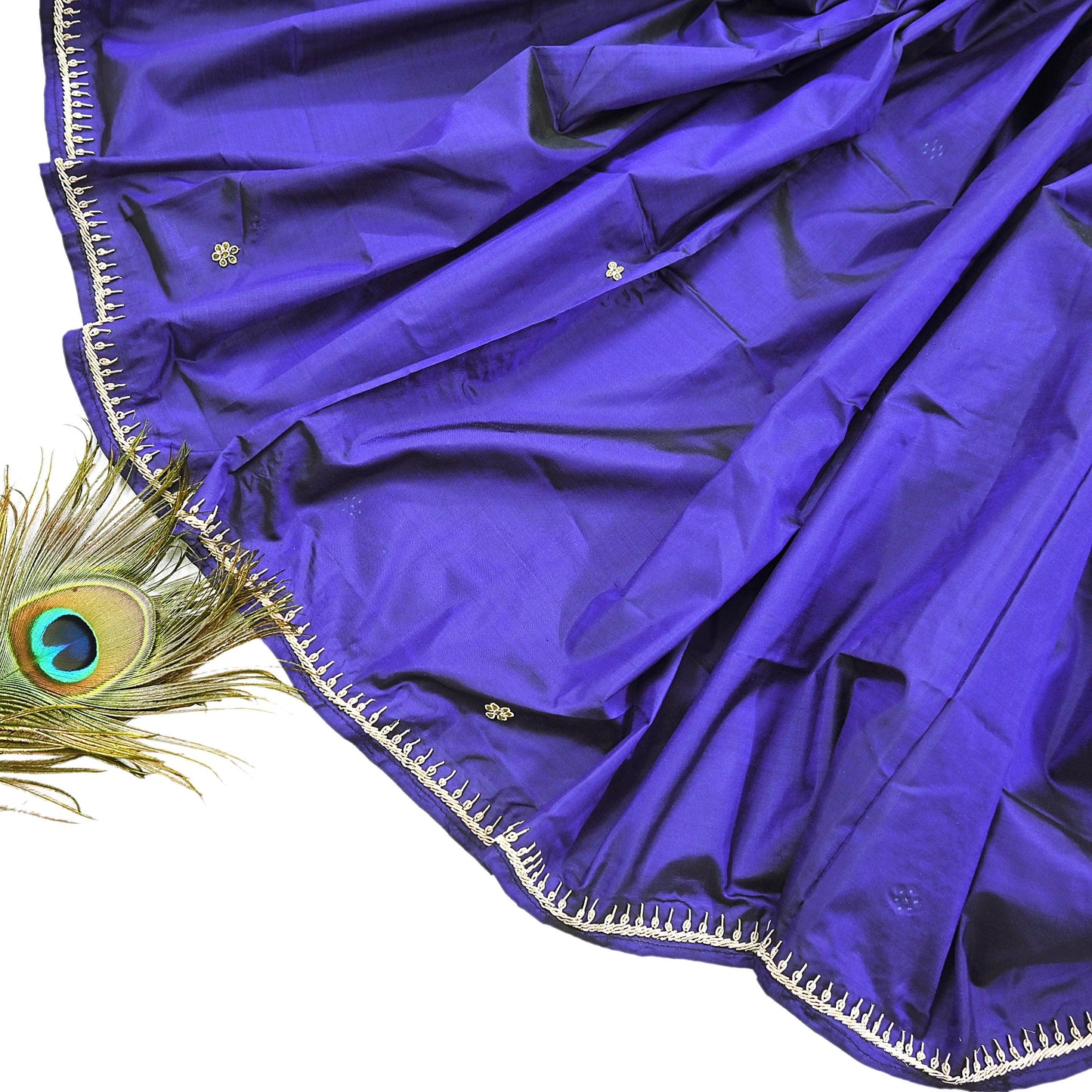 Indian Vintage Dupatta Purple Pure Silk Long Stole Hand Embroidered Scarves Floral Design Stole Veil Wrap Zardozi/ dabka