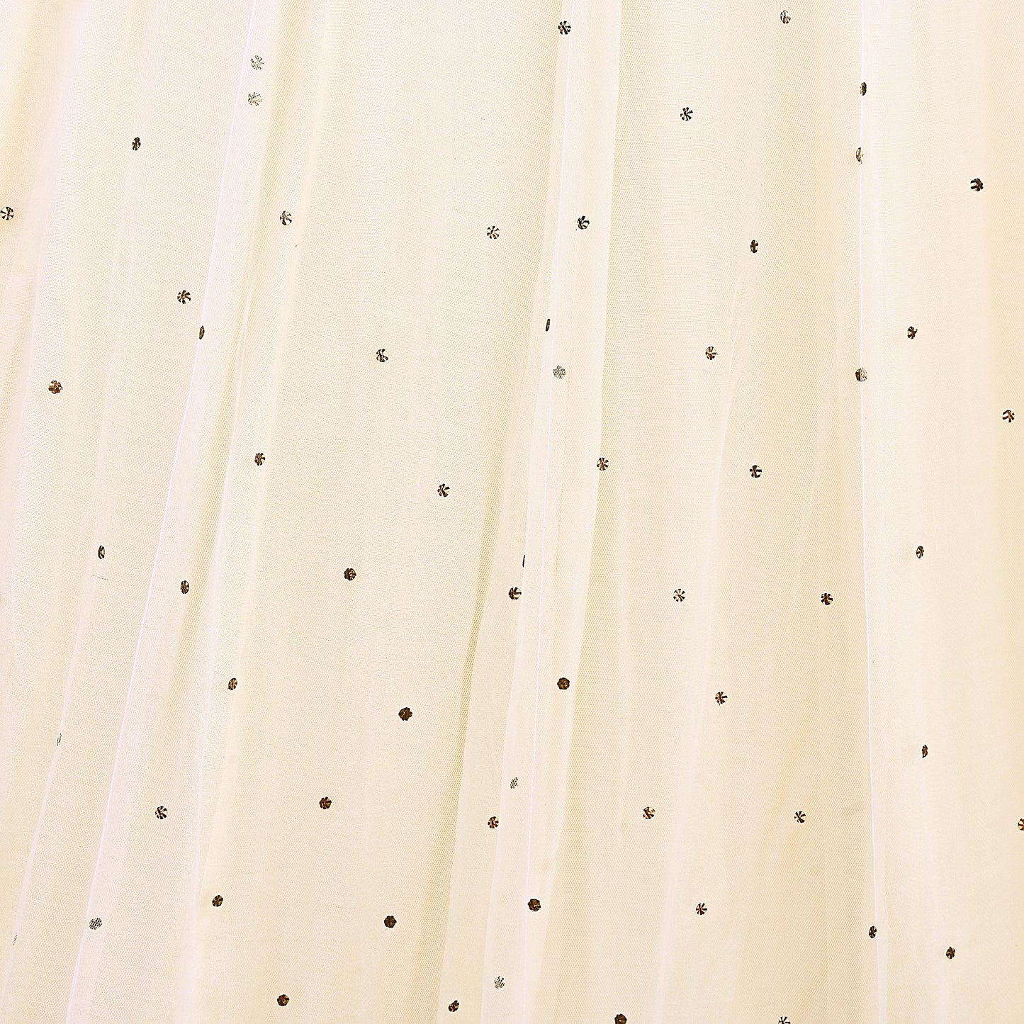 Indian Ivory Net Hand Embroidered  Mukesh/ Chikankari Lehenga/Skirt Designer By Abu Jani  bollywood party wear
