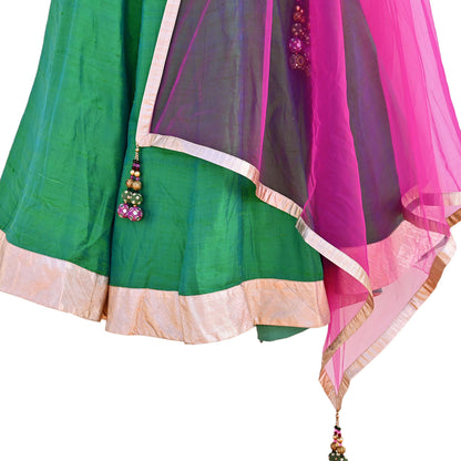 Indian Heavy Hand Embroidered Lehenga 3pcs Set Designer By Anamika khanna Party Wear