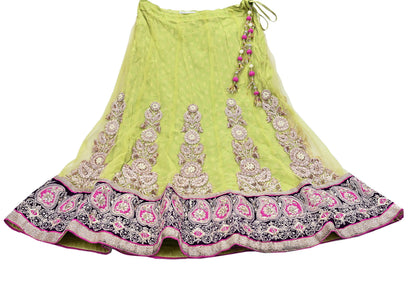 Indian Heavy Hand Embroidered Lehenga 3pcs Set Designer By Anamika khanna Party Wear