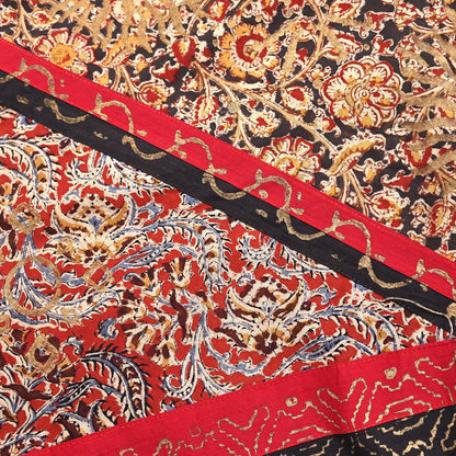 Indian Vintage Multi Dupatta Long Stole Block Print Pure Cotton Indian Scarves Scarf Veil Wrap Boho Soft Golden painted