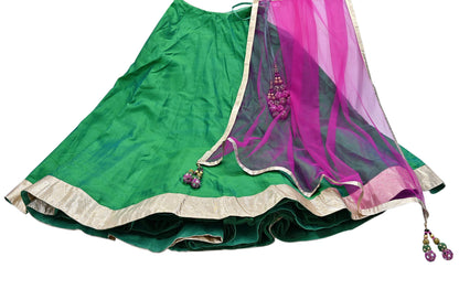 Indian Heavy Hand Embroidered Lehenga 3pcs Set Designer By Anamika khanna Party Wear