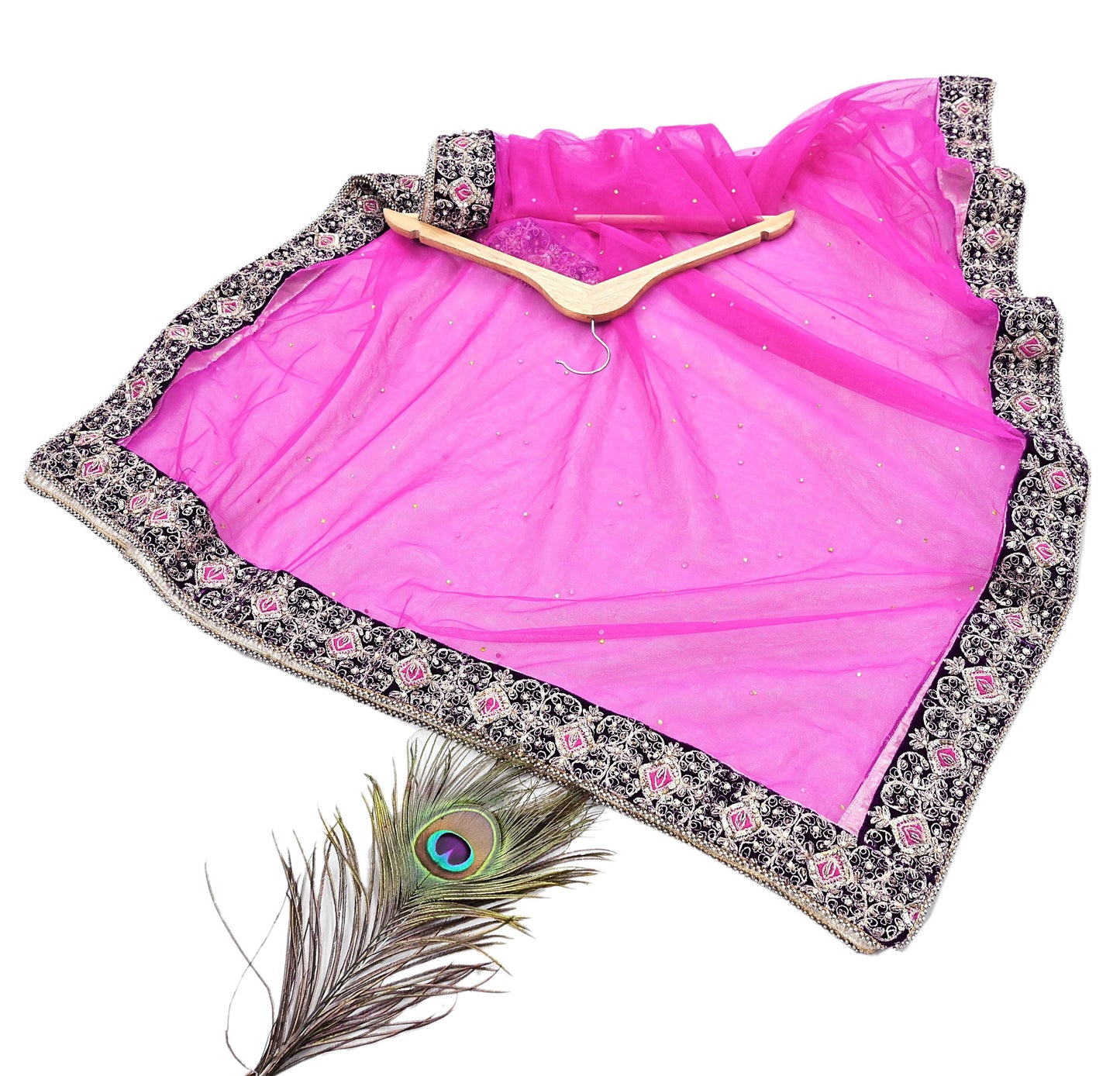 Indian Heavy Hand Embroidered Lehenga 3pcs Set Designer By Anamika khanna Party Wear