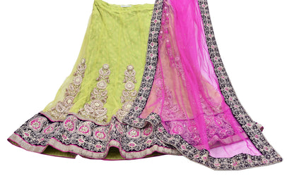 Indian Heavy Hand Embroidered Lehenga 3pcs Set Designer By Anamika khanna Party Wear