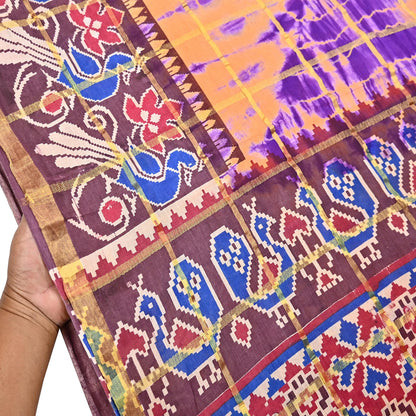 Indian Vintage Sari leheria Printed Pure Cotton Sarees Craft Fabric 5Yd Soft Sewing Sarong Wrap Boho Quilting Dress making zari border