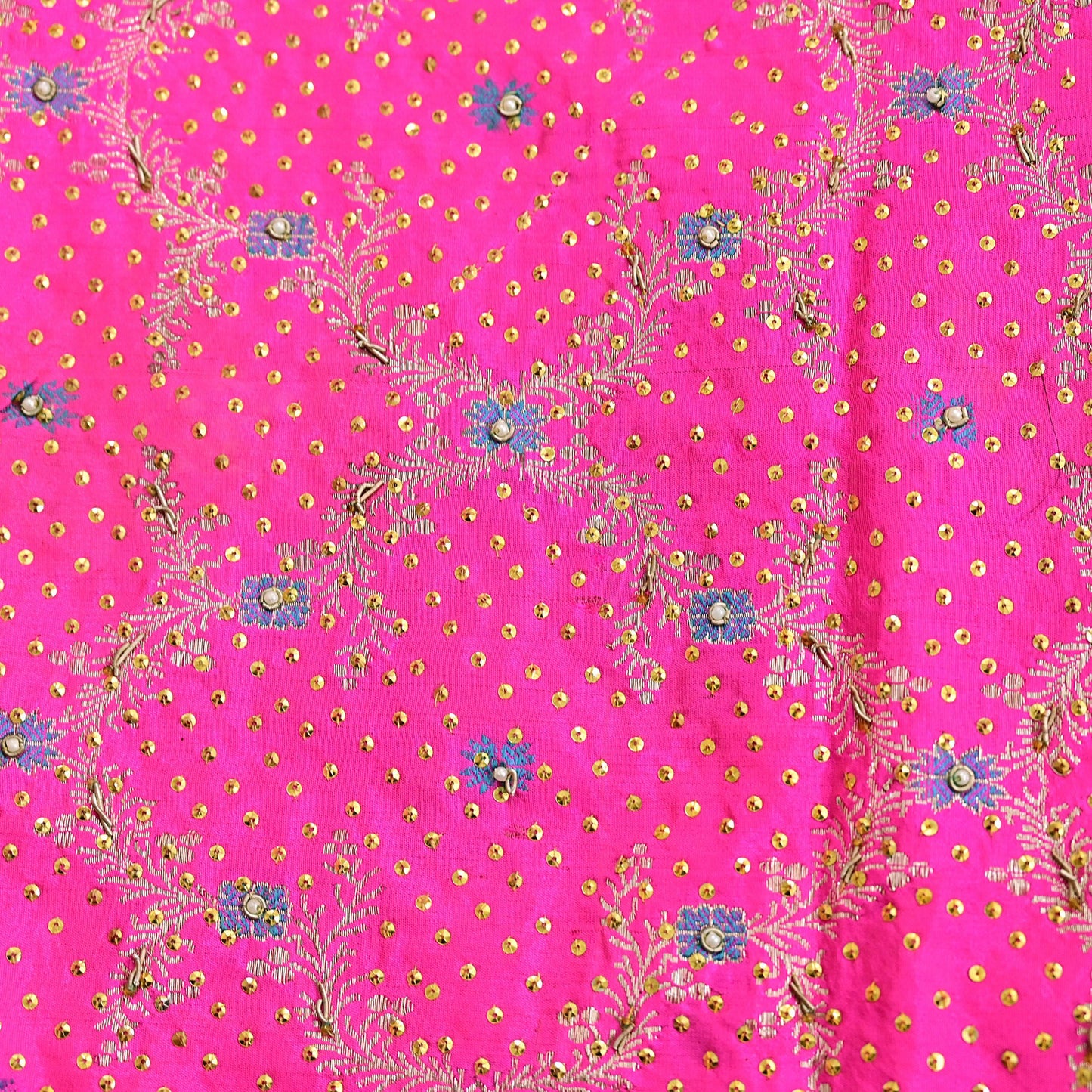 Indian Vintage Dupatta Pink Long Stole Pure silk Woven Brocade Banarasi Scarves Veil Scarf Wrap Hippie Boho Soft Floral Zari
