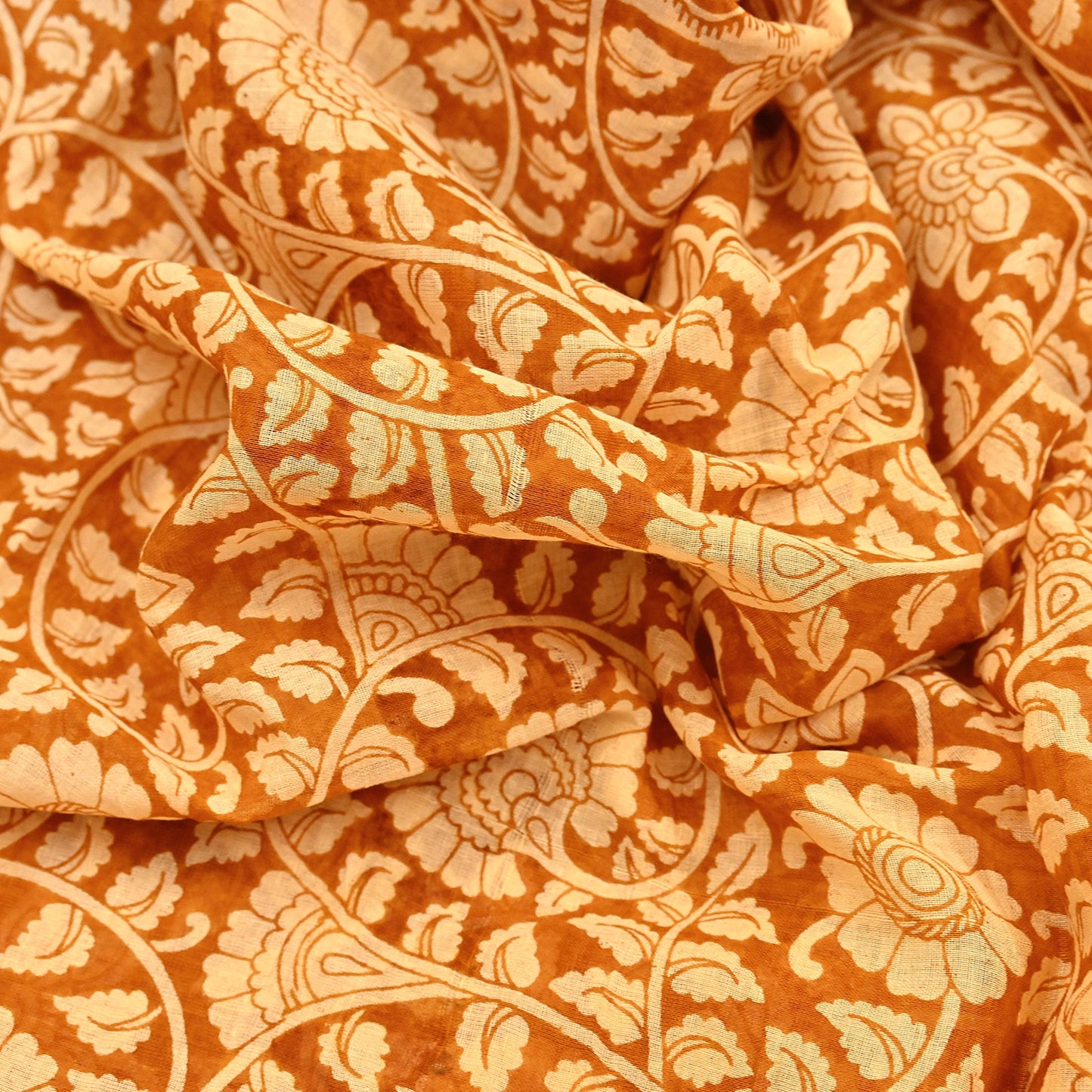 Indian Vintage Sari Batik Printed Pure Cotton Saree Craft Fabric 5Yd Sewing Soft Sarong Wrap Boho Dress Making Quilting
