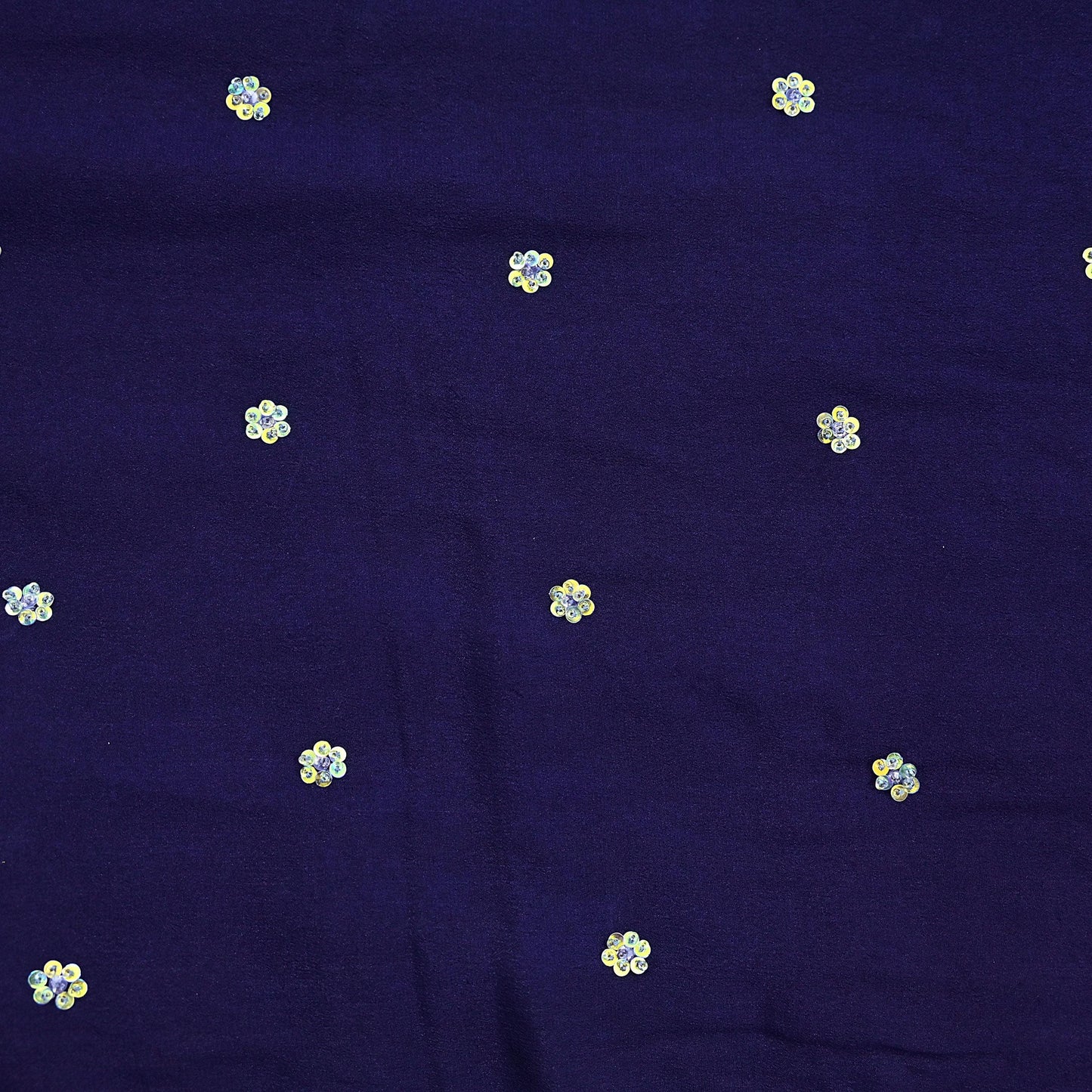 Indian Vintage Blue Dupatta Long Stole Pure Silk Hand Embroidered Scarves Veil Scarf Wrap Hippie Boho Zardozi/ Dabka