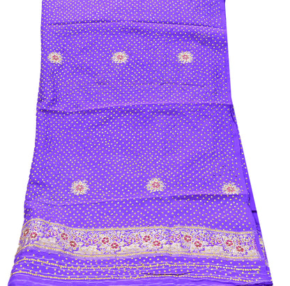 Indian Vintage Dupatta Purple Long Stole Pure silk Woven Brocade Banarasi Scarves Veil Scarf Wrap Hippie Boho Soft Floral Zari