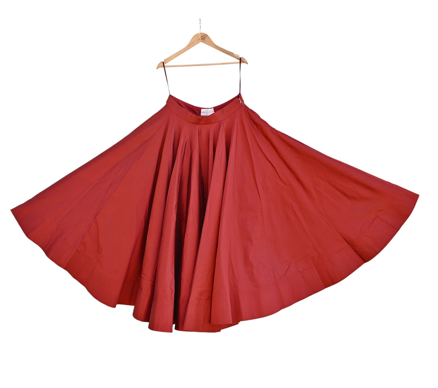 Designer Manish malhotra Maroon Raw Silk Skirt Heavy Embroidered Bridal Lehenga Bottom party wear Couture Outfit
