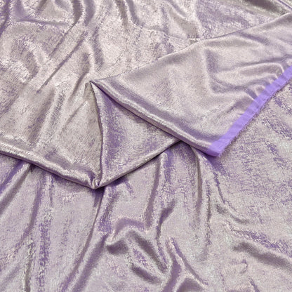 Indian New Golden Indigo Georgette shimmeri Design Fabric Crafting Quilting Dress making Crafting soft 5yards