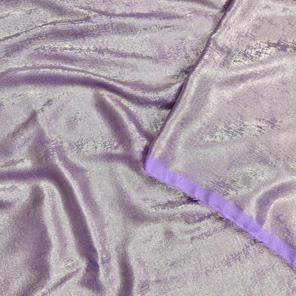 Indian New Golden Indigo Georgette shimmeri Design Fabric Crafting Quilting Dress making Crafting soft 5yards